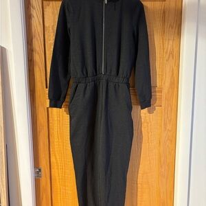 Garnet Hill Black Kids Footie One Piece